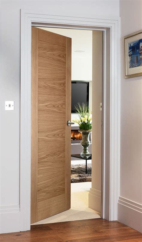 Sienna Natural Oak - contemporary style door for modern homes | Modern Internal Doors | Oak ...