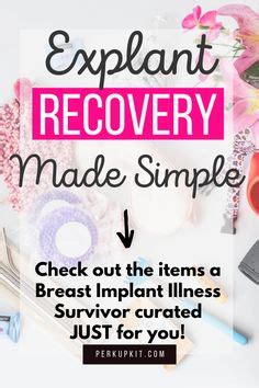 Explant Post-Op Tips + Recovery