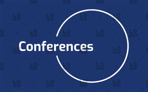 Conferences Logo Maker | LOGO.com