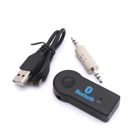 Bluetooth AUX Audio 3.5MM Jack Music Bluetooth Receiver Car Kit Wireless Speaker Headphone ...