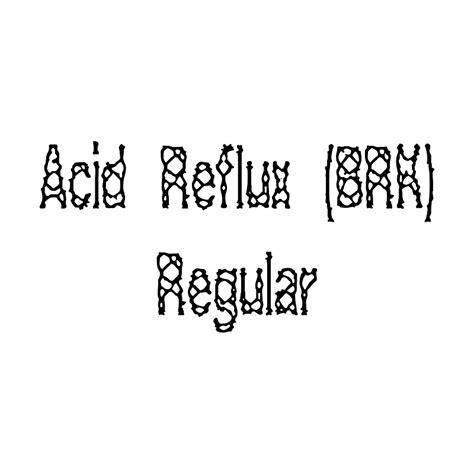 Acid Reflux (BRK) Regular | Creazilla