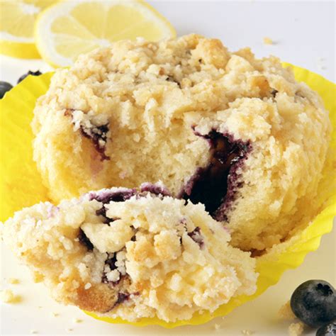 Individual Lemon Blueberry Crumb Cake | Sweet Street Desserts