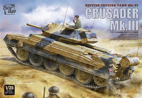 1/35 British cruiser tank, Crusader MK.III - Border Model | Vše pro ...