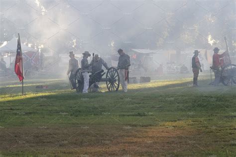 Civil War Reenactment Fresno California | Arts & Entertainment Stock ...