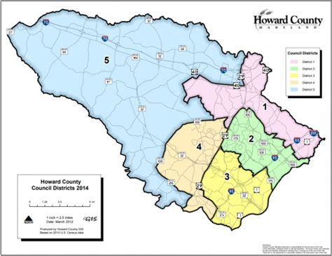 Howard County Economic Development Authority - Howard Map