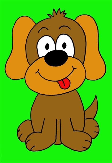 Easy Cartoon Dog Drawing at GetDrawings | Free download