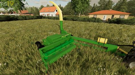 John Deere 3955 Forage Harvester v 1.0 - FS22 Mods