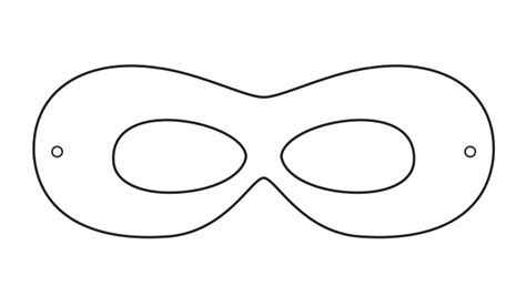 Super Hero Mask Template | Free download on ClipArtMag