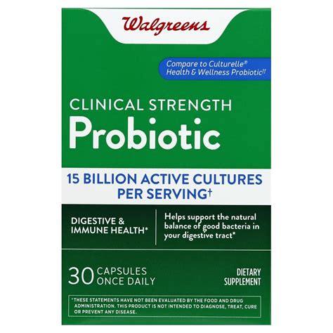 Walgreens Probiotic Lactobacillus GG Capsules | Walgreens