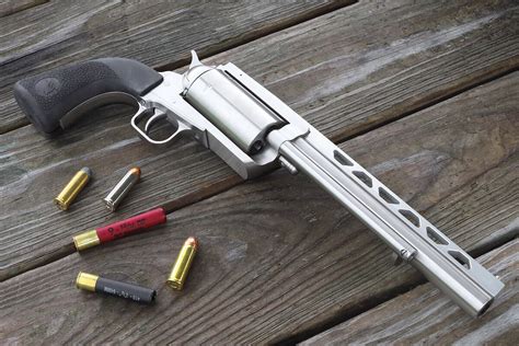 Magnum Research BFR .45 Colt/.410 Big-Bore Hunting Revolver: - Handguns