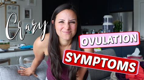 OVULATION SYMPTOMS.. my *INTENSE* symptoms! - YouTube