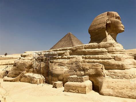 Ancient Sphinx Of Giza