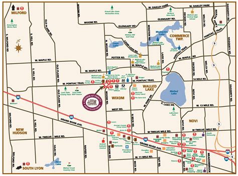 Where is Wixom Michigan On the Map | secretmuseum