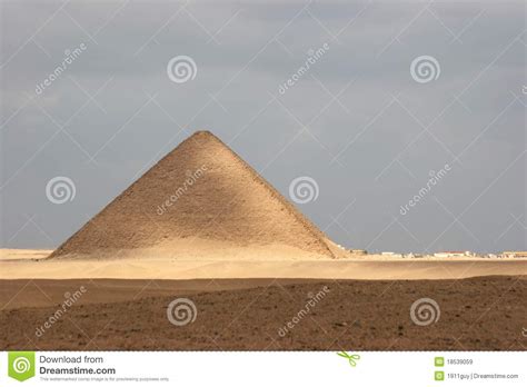 Red Pyramid stock image. Image of historic, architecture - 18539059