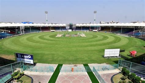 What's Karachi National Stadium's new name?