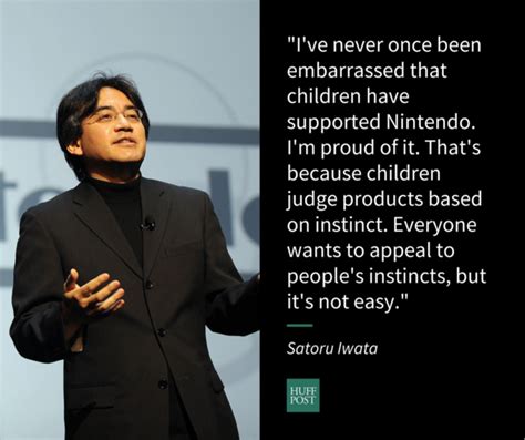 Here Are 7 Unforgettable Quotes From Nintendo's Satoru Iwata Satoru Iwata, Unforgettable Quotes ...