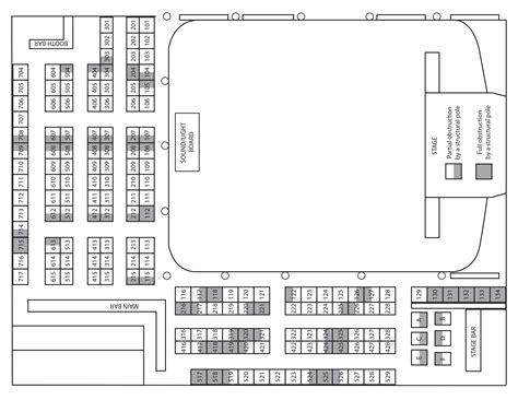 Floor Layouts - Rent The Surf - Surf Ballroom