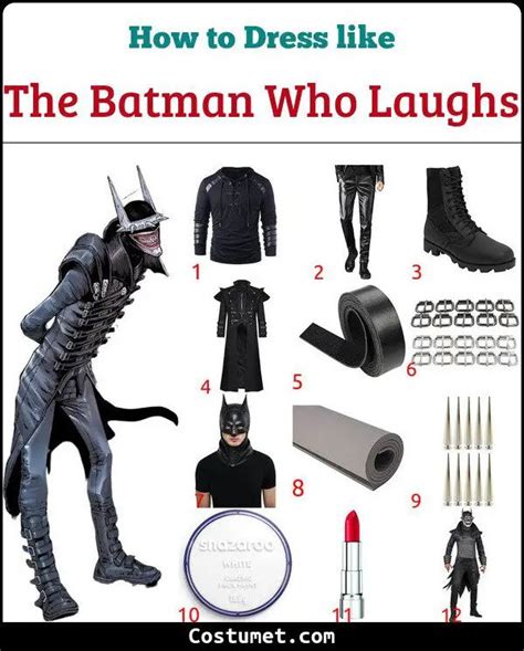 the batman who laughs costume guide for adults and kids with ...