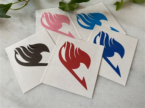 Fairy Tail Temporary Tattoo Fairy Tail Guild Logo Cosplay - Etsy Canada