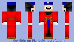 Mickey Mouse (Sorcerer) Minecraft Skin