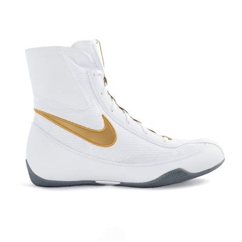 Nike Machomai 2 Boxing Boots White-Gold