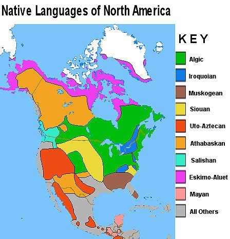 Native American Tribes by Language | Native american language, Native ...