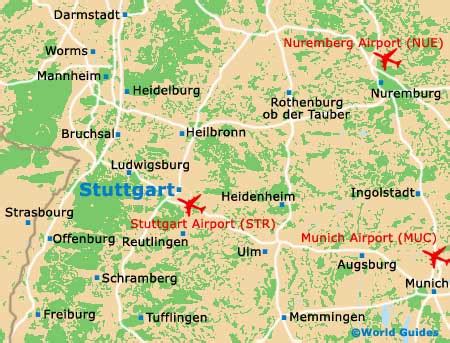 Map of Stuttgart Airport (STR): Orientation and Maps for STR Stuttgart Airport