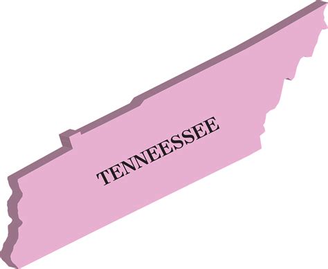 Map Tennessee State - Free vector graphic on Pixabay