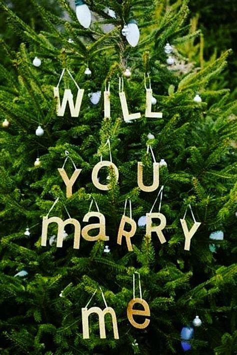 21 Christmas Proposal Ideas To Make Dream Come True | Oh So Perfect ...