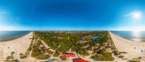 Aerial 360° Panorama Over the Beach of Liepaja - LATVIA INSIDE VR ...