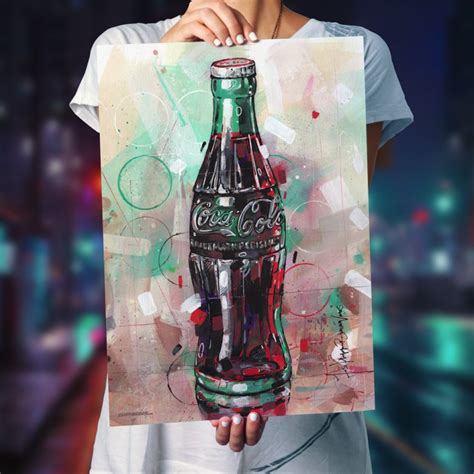 Coca Cola art print (50x70cm) – Jos Hoppenbrouwers art