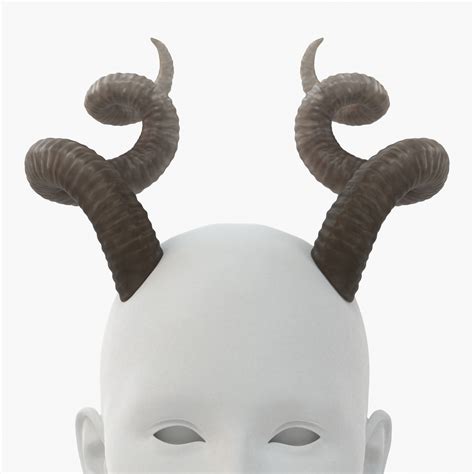 3MF file Large Twisted Horns | Bianca・3D printable design to download・Cults