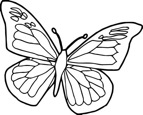 Blue Butterfly Coloring Pages Coloring Pages