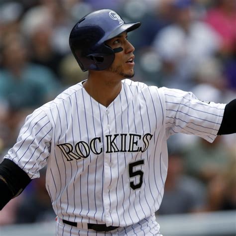 Carlos Gonzalez Injury: Updates on Rockies Star's Ankle and Return ...