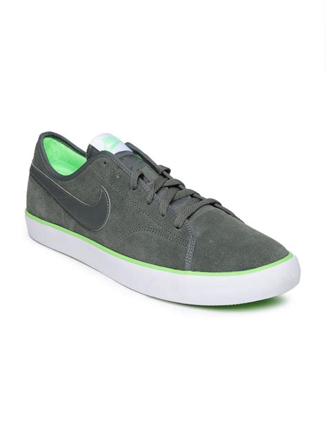 Buy Nike Men Grey Suede Casual Shoes - Casual Shoes for Men 1003507 ...