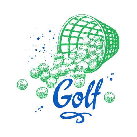 10+ Golf Ball Bucket Stock Illustrations, Royalty-Free Vector Graphics ...