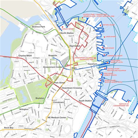 Boston Harborwalk Map · The Urban Imagination