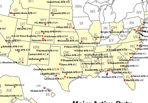 Military Base Map