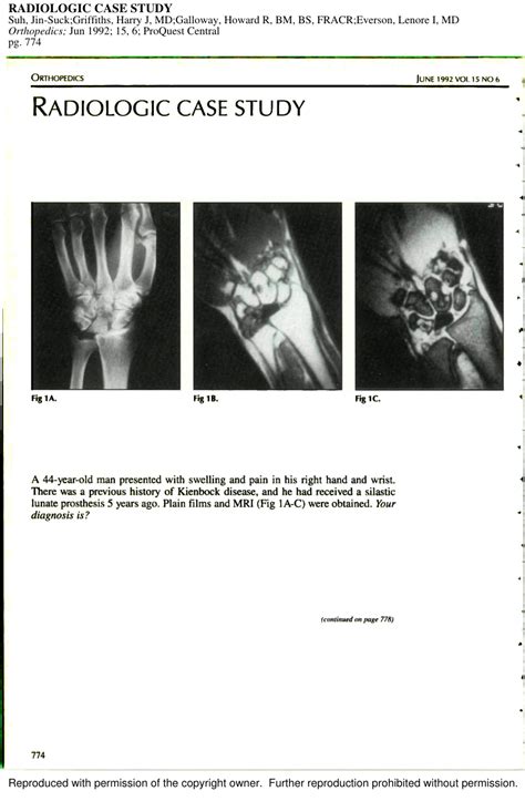 (PDF) Radiologic case study. MRI in the diagnosis of synovial disease