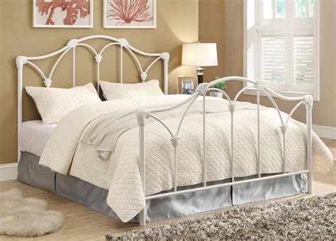 Robot Check | White iron beds, White metal bed, Iron headboard