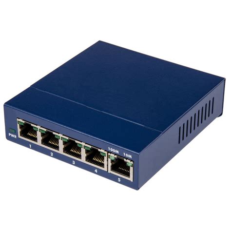 5-Port Industrial Ethernet Switch - Sealevel