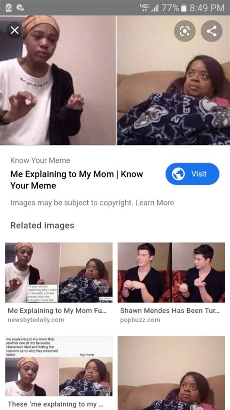 Создать мем "me explaining to mom, meme, Know Your Meme" - Картинки - Meme-arsenal.com