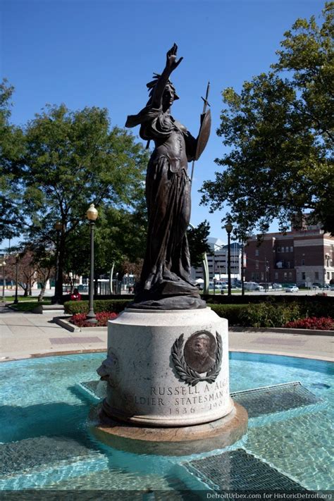 Russell A. Alger Memorial Fountain - Photos gallery — Historic Detroit