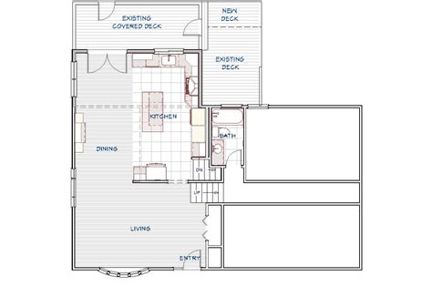 Walker After - Floor Plan - Bel-Air Construction – Maryland, Baltimore Remodeling