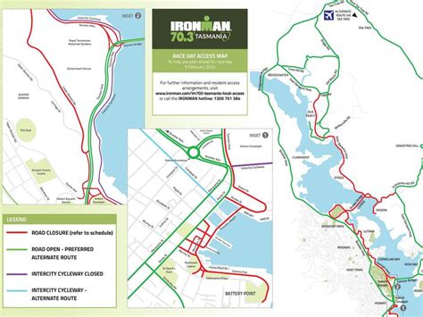 Ironman Road Closures Map 2024 - Jean Robbie