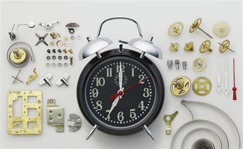 Alarm Clock And Parts by Biwa Studio