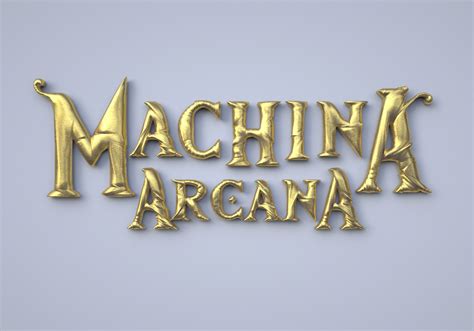 Machina Arcana logo rework on Behance