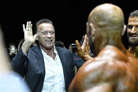 Video shows Arnold Schwarzenegger getting drop-kicked in the back.