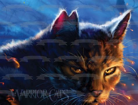 Warrior Cats Book Cover Tigerstar Edible Cake Topper Image ABPID56650 – A Birthday Place