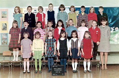 West Liberty School - 2nd Grade Class - 1967/68